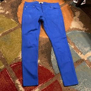 Express Royal blue Leggings